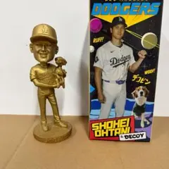 金色　大谷翔平　デコピン　バブルヘッド　来場者限定