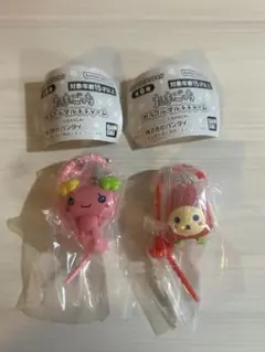 たまごっち カラフルマルチチャーム ふらわっち、いちごっちセット