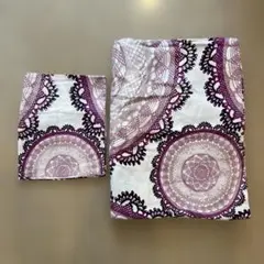 IKEA布団カバーと枕カバー2点セットシングルサイズ美品