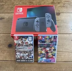 Nintendo Switch 本体　グレー　ソフトセット