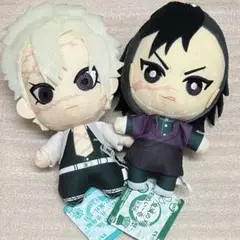 《メルカリ便》鬼滅の刃 ともぬい ぬいぐるみ マスコット 実弥 玄弥 セット
