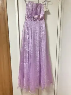 ✨美品！試着のみ✨薄紫 レース ロングドレス　ラプンツェル　9号
