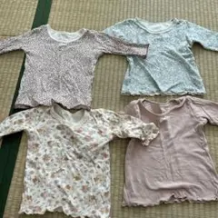80サイズ　長袖下着