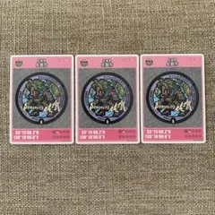 佐賀県佐賀市マンホールカード 3枚セット