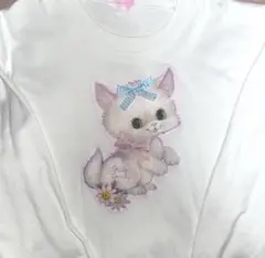 美品Nile Perchバービー プリント トレーナー ピンク 美品Nile Perchバービー プリント トレーナー ピンク