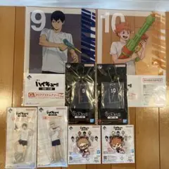 一番くじ　ハイキュー!! 烏野セット ⭐️E賞 アクリルスタンド、F賞、H賞:8点