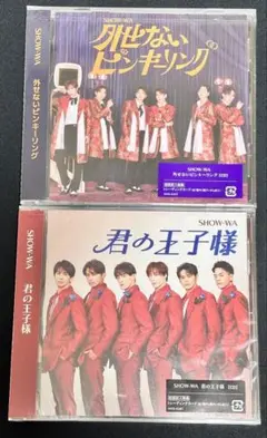 未開封❣️ 初回限定盤 SHOW-WA 外せないピンキーリングCD君の王子様CD