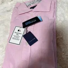TAKA IQ ピンク シャツ LL