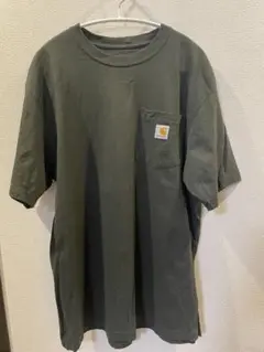 Carhartt グレー Tシャツ Mサイズ ポケット付き