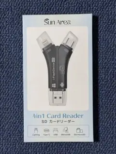 Sun Area 4in1 Card Reader ゴールド