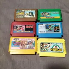 ファミコンソフト６本　まとめ売り