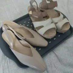24cmサンダル2足セット