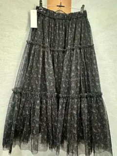 新品、未使用、タグ付き　GU×rokh チュールスカート　M