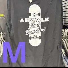 新品 Tシャツ M エアウォーク スケボー 半袖　黒　ブラック