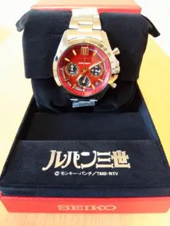 中古品/セイコー/SEIKOルパン三世/限定3000本/赤ジャケ・モデル 中古品/セイコー/SEIKOルパン三世/限定3000本/赤ジャケ・モデル