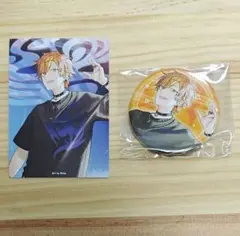 プロセカ 東雲彰人 缶バッジ＆カード CD特典 タワレコ ビビバス フューエル