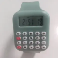 デジタル腕時計 計算機機能付き