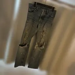 helmut lang ペンキデニム