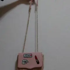 ショルダーバッグ　籐素材