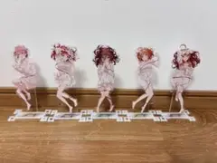 五等分の花嫁　ネグリジェ　アニまる　アクリルスタンド　アクスタ　5人セット