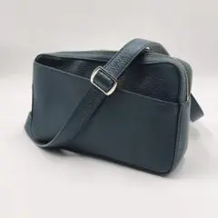 美品★マザーハウス　カゼマト　ボディバッグ　レザー　ブラック 2025年最新】Motherhouse ボディバッグ・ウエストポーチの人気