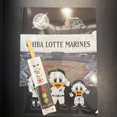 CHIBA LOTTE MARINES クリアファイルと箸セット