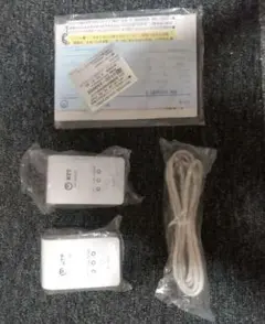 ネット 電力線 LAN NTTPLC アダプタ コンセントPN-1000HD-S