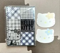 【未使用】キティちゃん りんご　ダイカット　ブロックメモ　メモ帳 未使用】キティちゃん りんご ダイカット ブロックメモ メモ帳