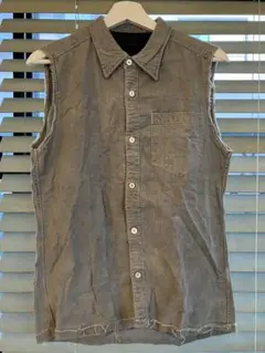 AMERICAN RAG CIE グレー ノースリーブシャツ
