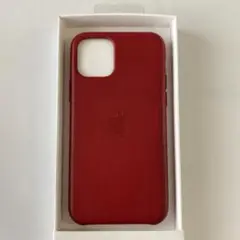 APPLE IPHONE11 PRO レザーケース赤　正規品