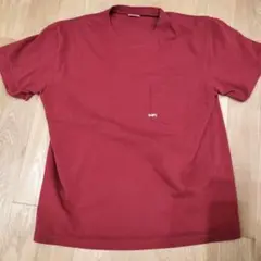 SHIPS 赤　ワイン　 Tシャツ LARGE