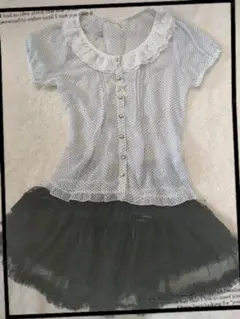 00s coquetteフェアリーグランジ ウィッシュコアコケット　ドット　水玉