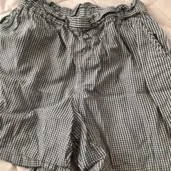UNIQLO チェック柄 半ズボン 130