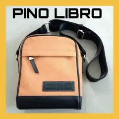 PINO LIBRO ピノリブロ　オールFレザー ショルダーバッグ メンズ