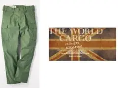 バックナンバー　ワールドカーゴ　イギリス軍　コンバットトラウザーカーゴパンツ　S