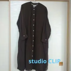スタディオクリップ ボイルピースダイスキッパーワンピース