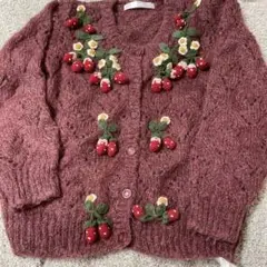 ピンクハウス♡苺カーディガン