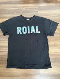 roial ブラック Tシャツ M