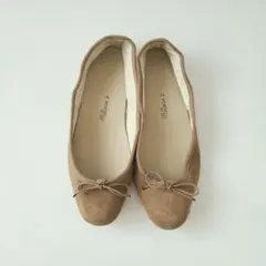 36* PORSELLI ポルセリ スエード バレエ シューズ 新品