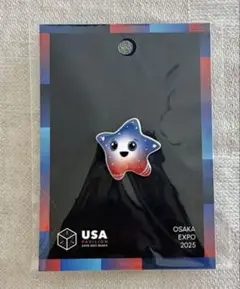EXPO2025 アメリカ館　ピンバッジ　 スパーク　ノーマル