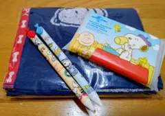 スヌーピー ふんわりタオル 30×80cm 非売品 ボールペン付き