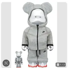 その他 BE@RBRICK - BE@RBRICK NIKE TECH FLEECE100%400% Medicom Toy BE@RBRICK x Nike Tech Fleece Info | Hypebeast