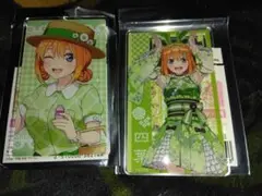 五等分の花嫁　トレーディングアクリルカード　中野四葉