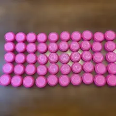 ピンクボトルキャップ 50個 コントレックス