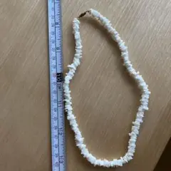 【未使用】ハワイ　白珊瑚　ネックレス