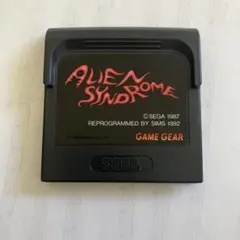 取説のみ　エイリアンシンドローム　ゲームギア 箱・説明書】ゲームギア エイリアンシンドローム