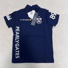 タグ付き 新品 Sサイズ PEARLY GATES ゴルフ ロゴ 洗える 日本製