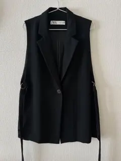 ZARA ジレ ブラック