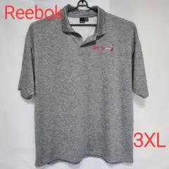 Reebok メンズ ポロシャツ サイズ 3XL グレー