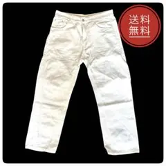 ⭐︎美品⭐︎ストリート系 デニム 白 クリーニング済